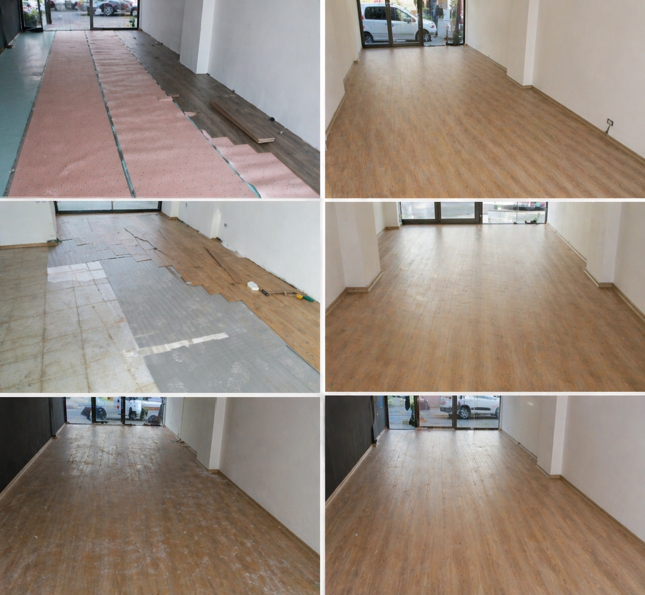 Parke ve laminat uygulamamız görseli 1